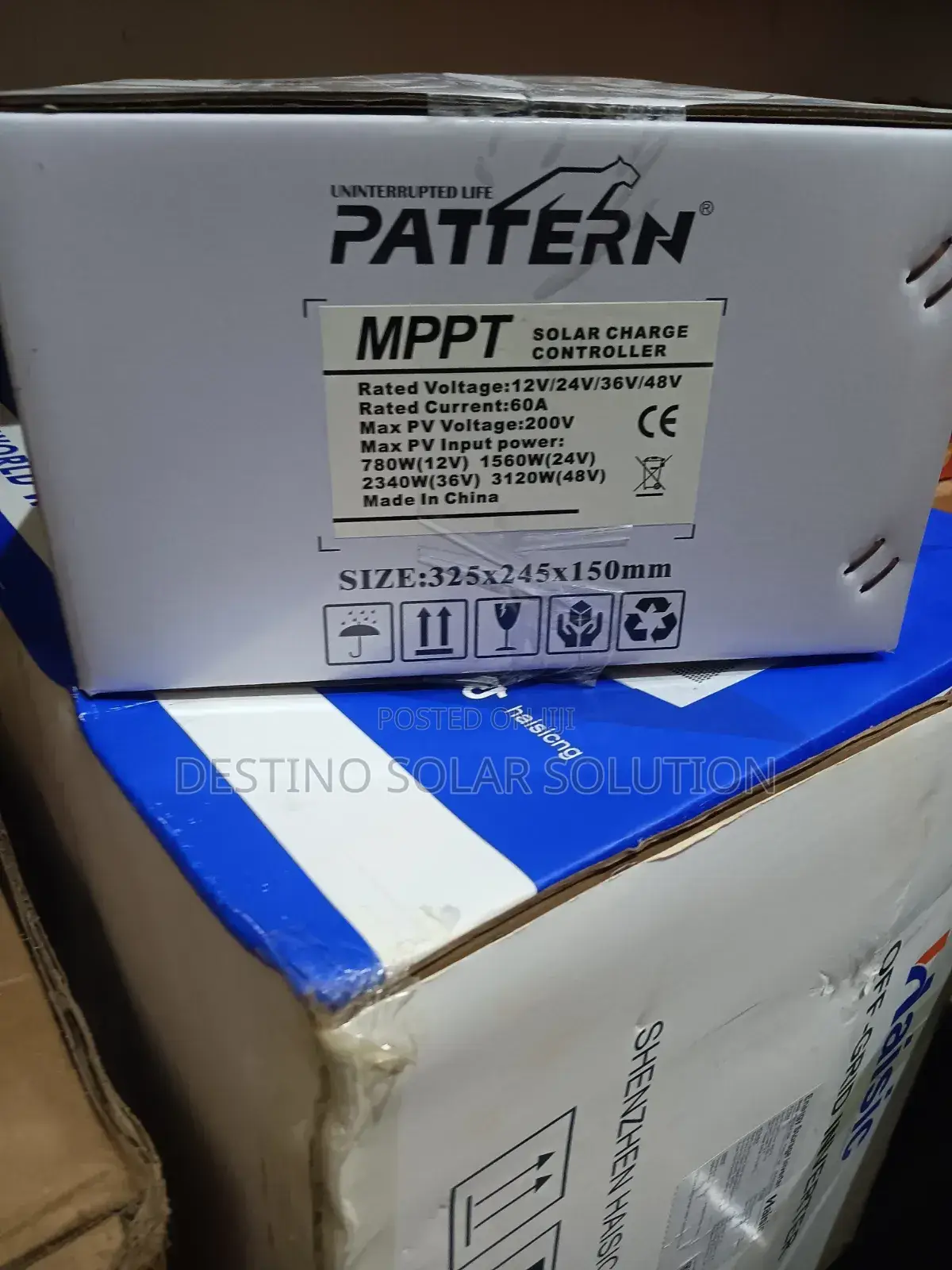 Pattern 60a MPPT Solar Charge Controller