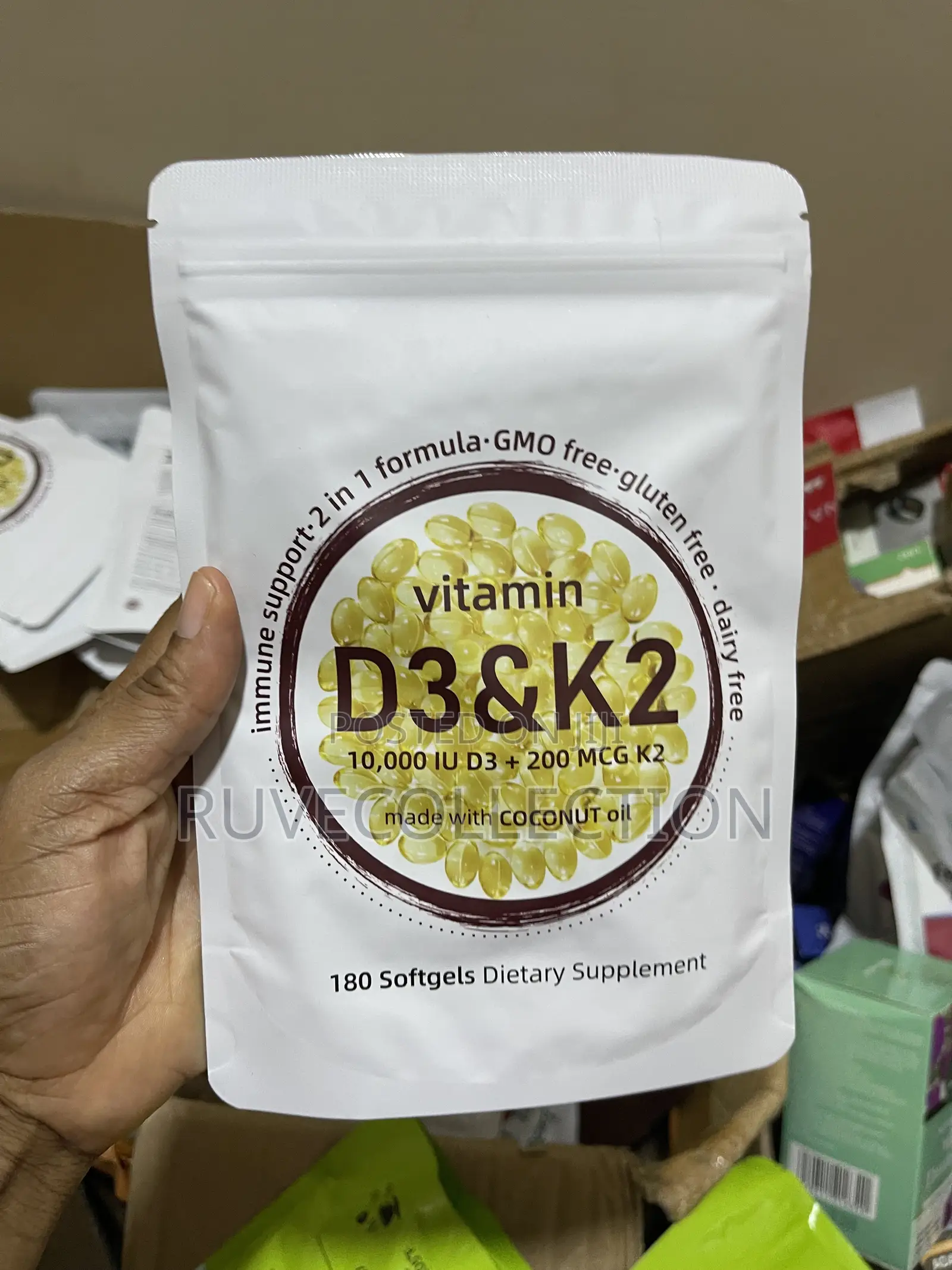 Vitamin D3 180 Capsules