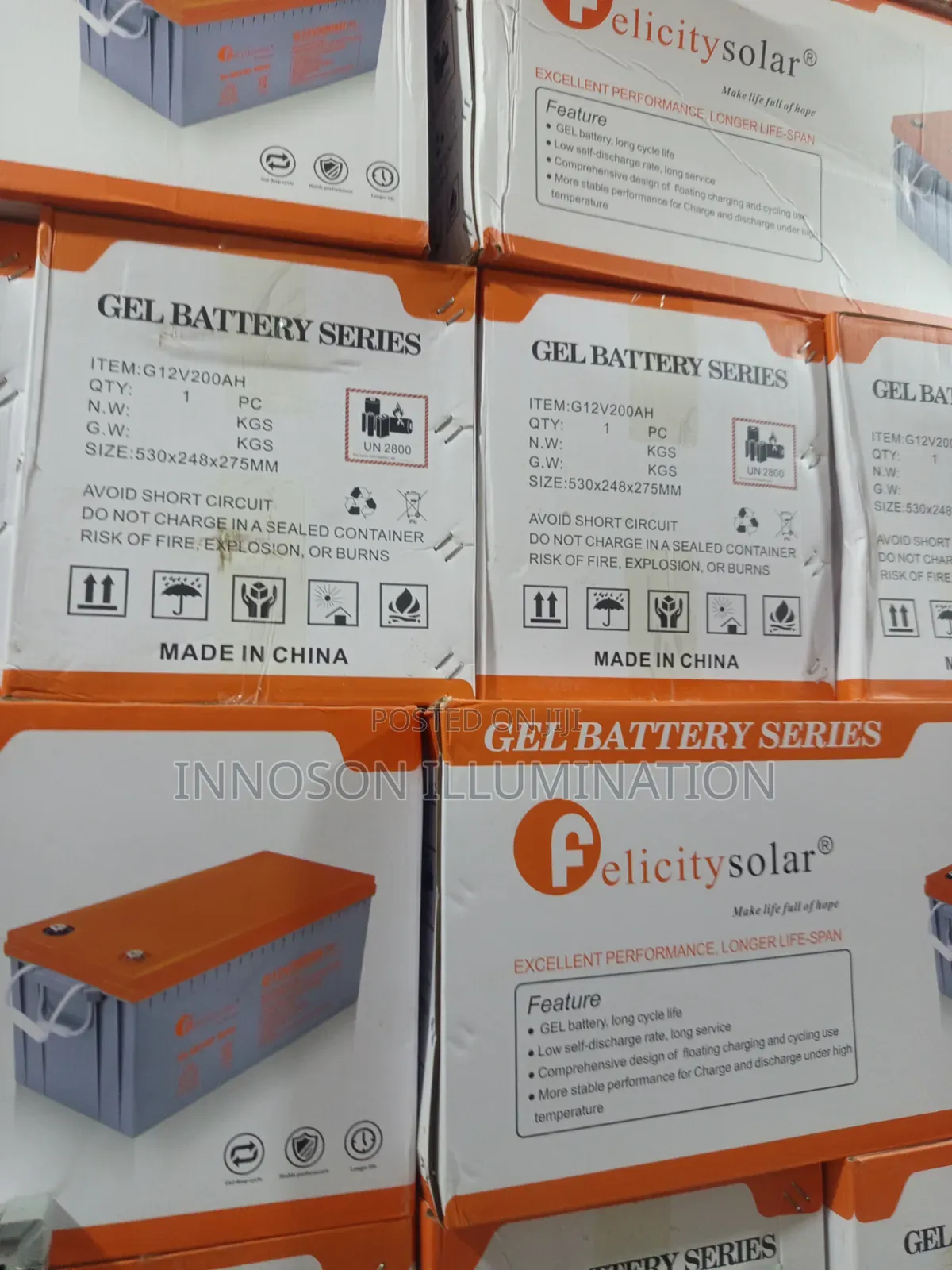 200a Felicity Dry Cell Battery