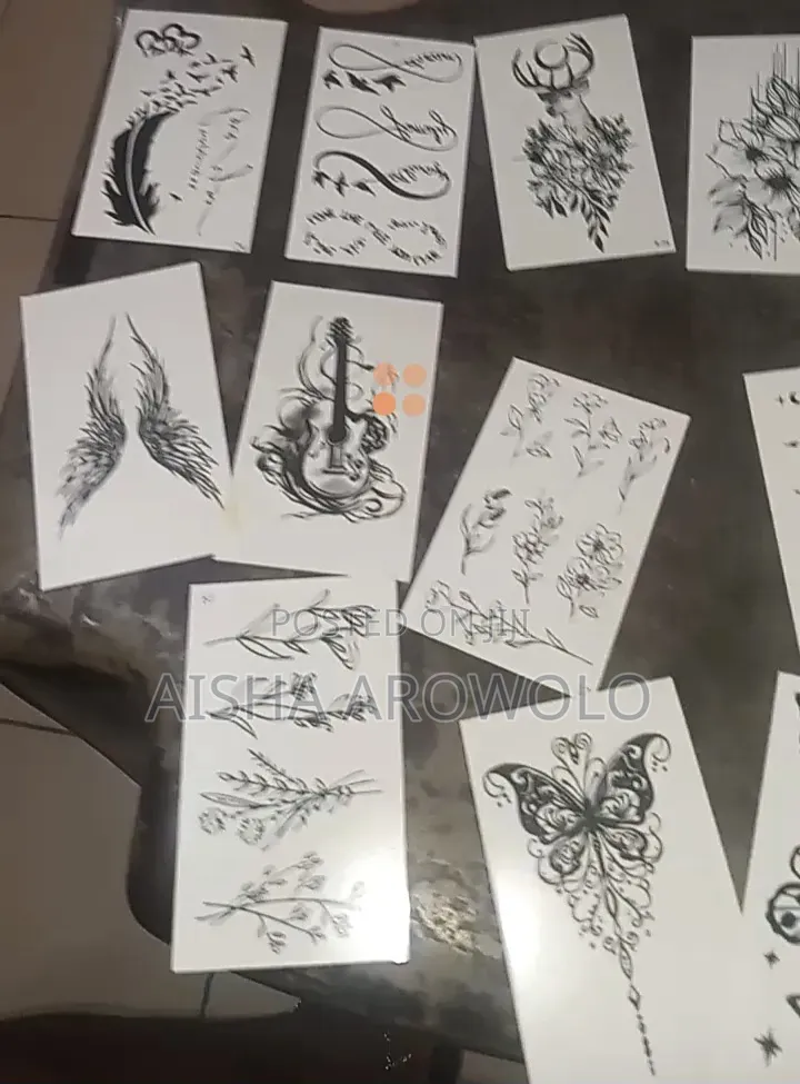 Waterproof Temporary Tattoo Stickers