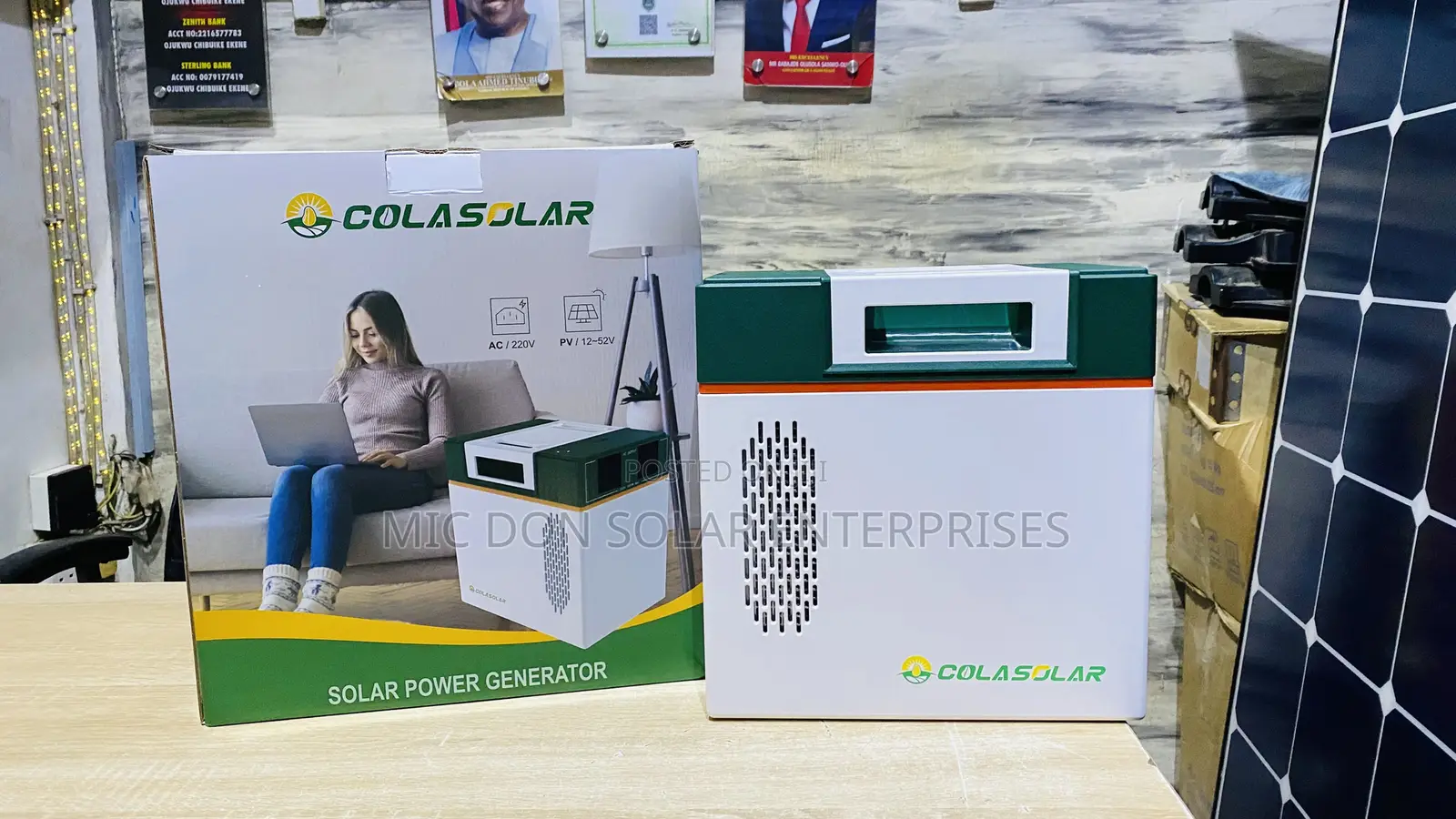 Cola Solar 2kwh Solar Generator
