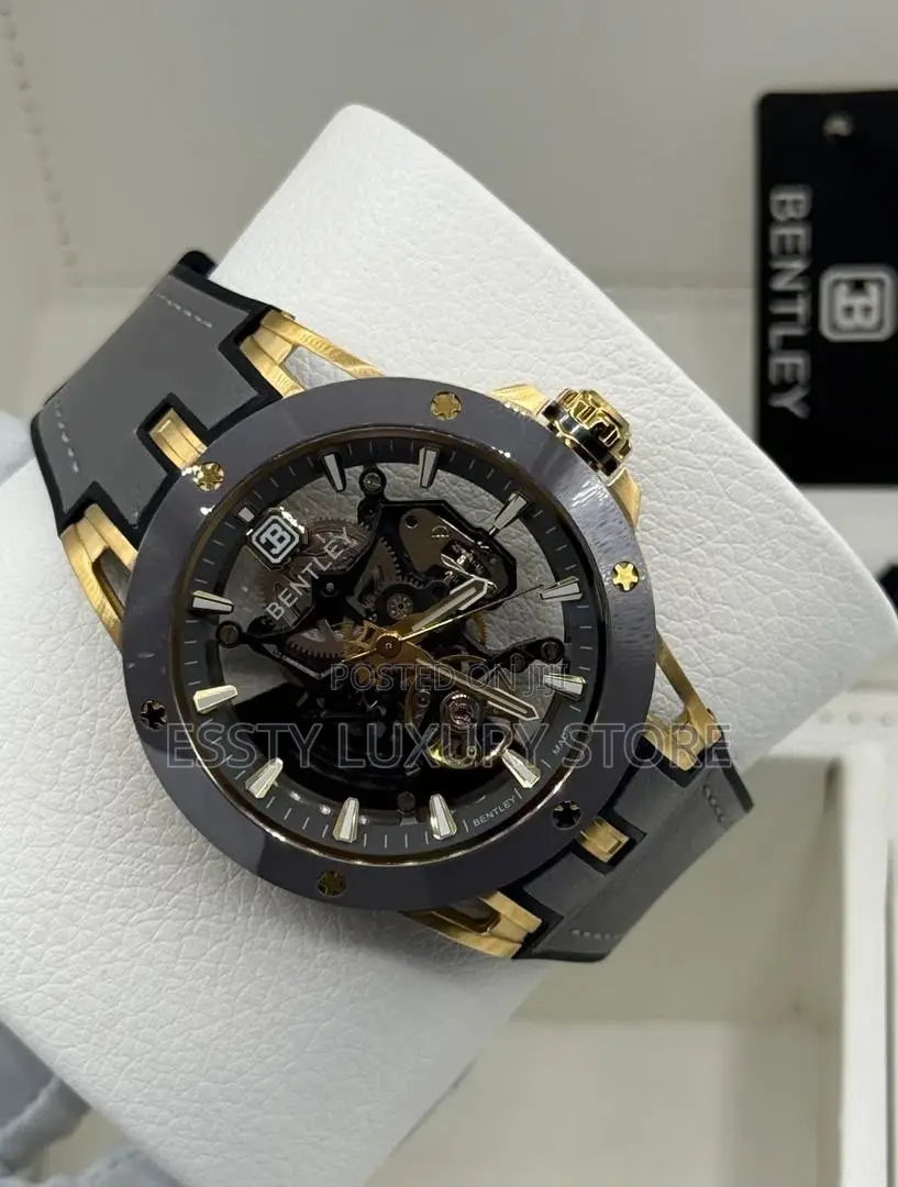 Quality Luxury Bentley Automatic Skeleton Watch