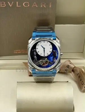 Bvlgari Quality Luxury Men Chain Wristwatch