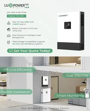 3.6kw 24v Luxpowertek Hybrid Inverter