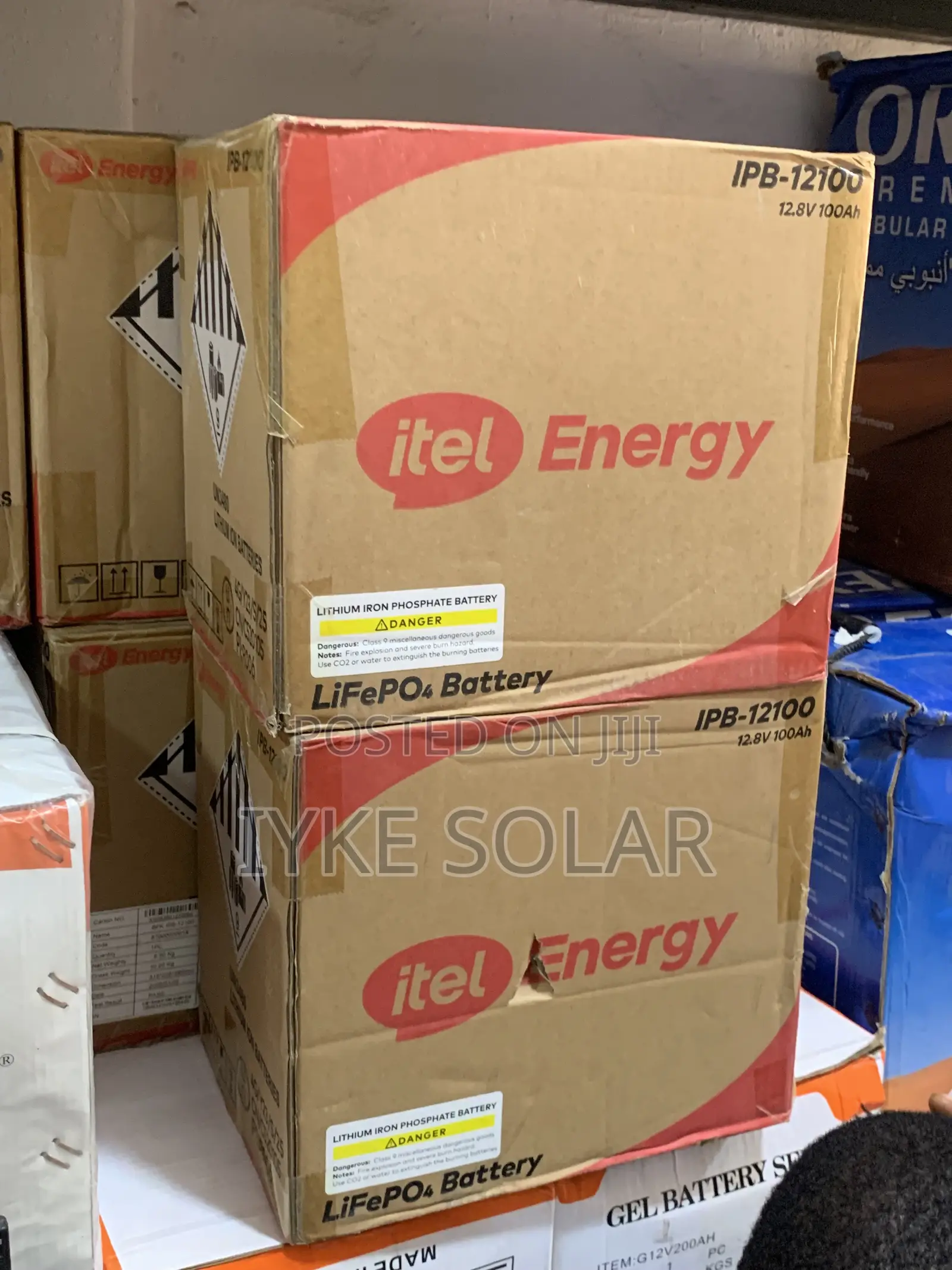 1.2kwh 12v Itel Lithium Ion Battery