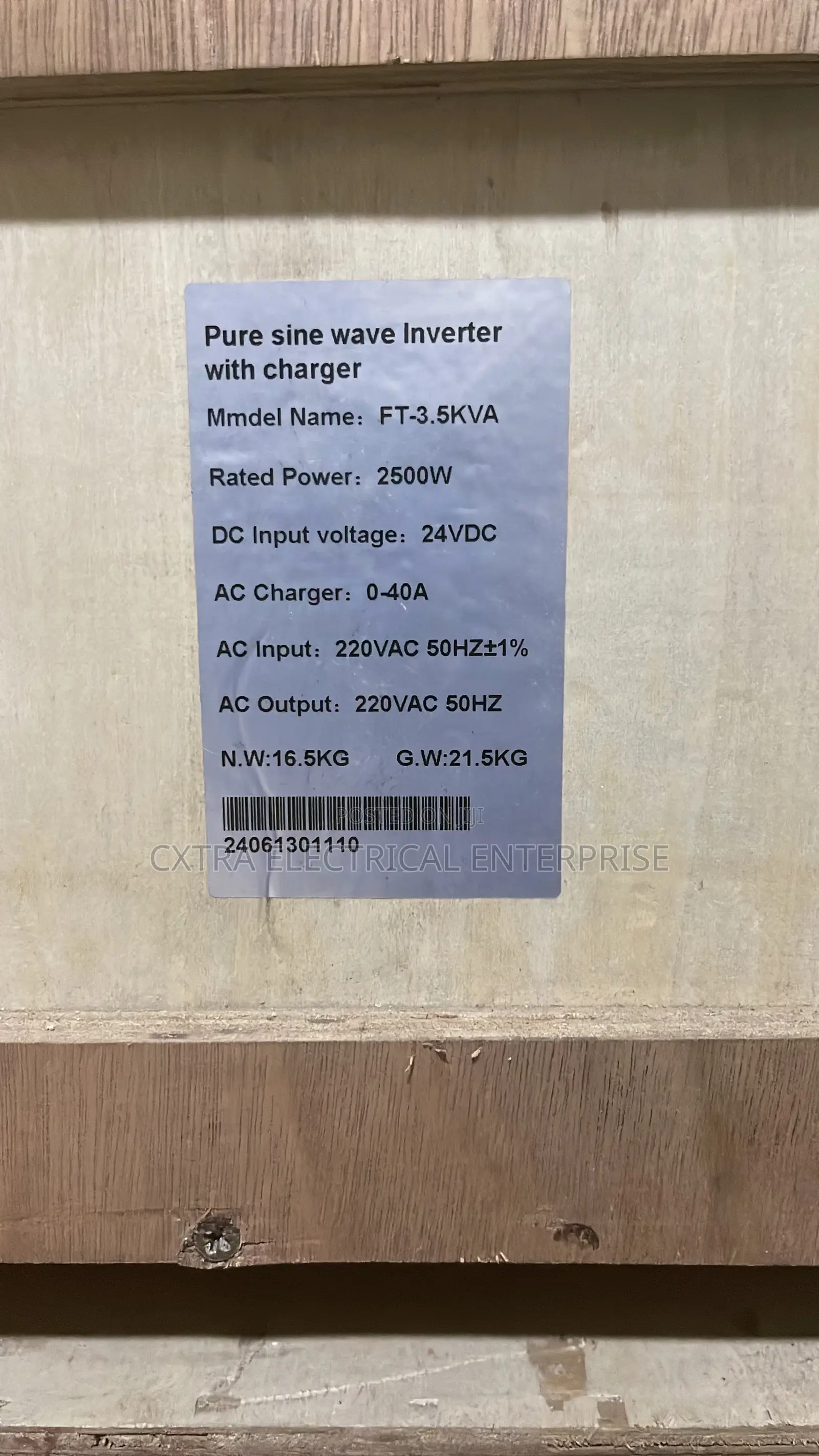 3.5kva 24v Inverter Diamond