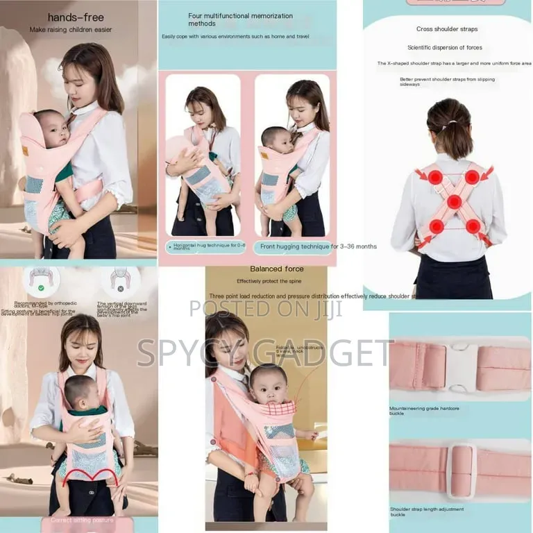 Ergonomic Adjustable Baby Carrier