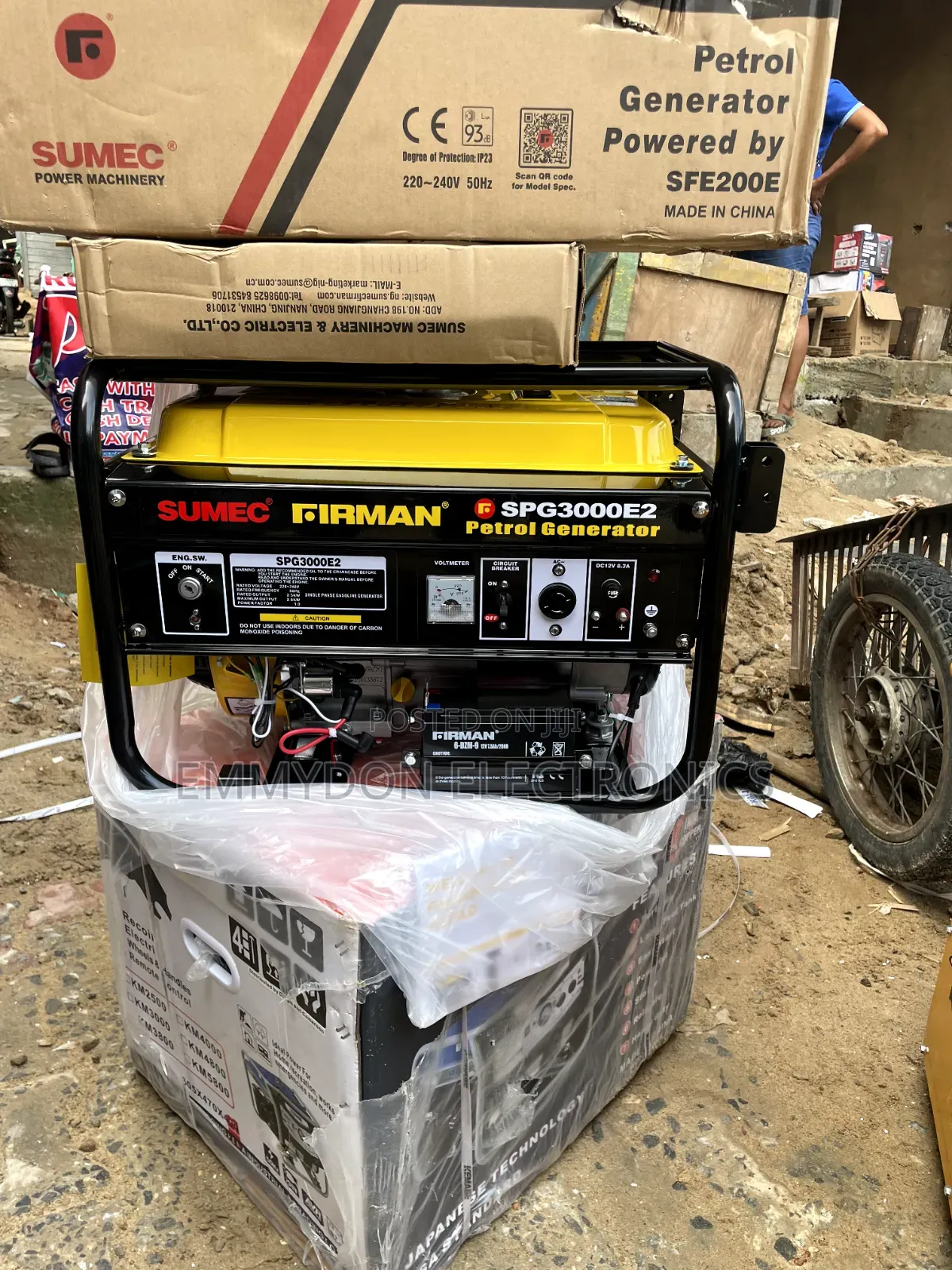 Sumec Firman 4.5kva Generator for Everyday Power Needs