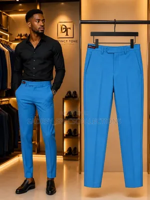 Chino's Material Pens Trousers to Cooperate Wears