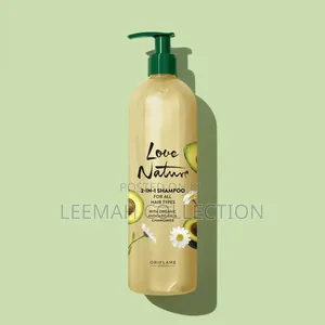 Authentic Oriflame Love Nature 2-in-1 Shampoo for All Hair Types