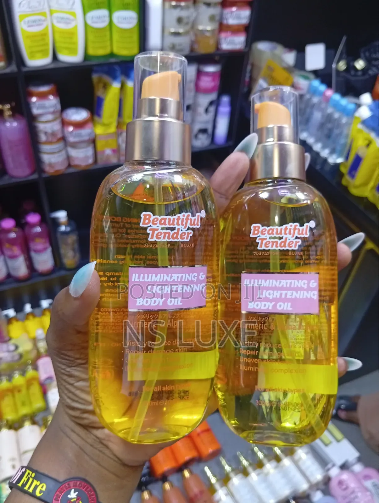 Beautiful Tender Body Oil by 6pcs