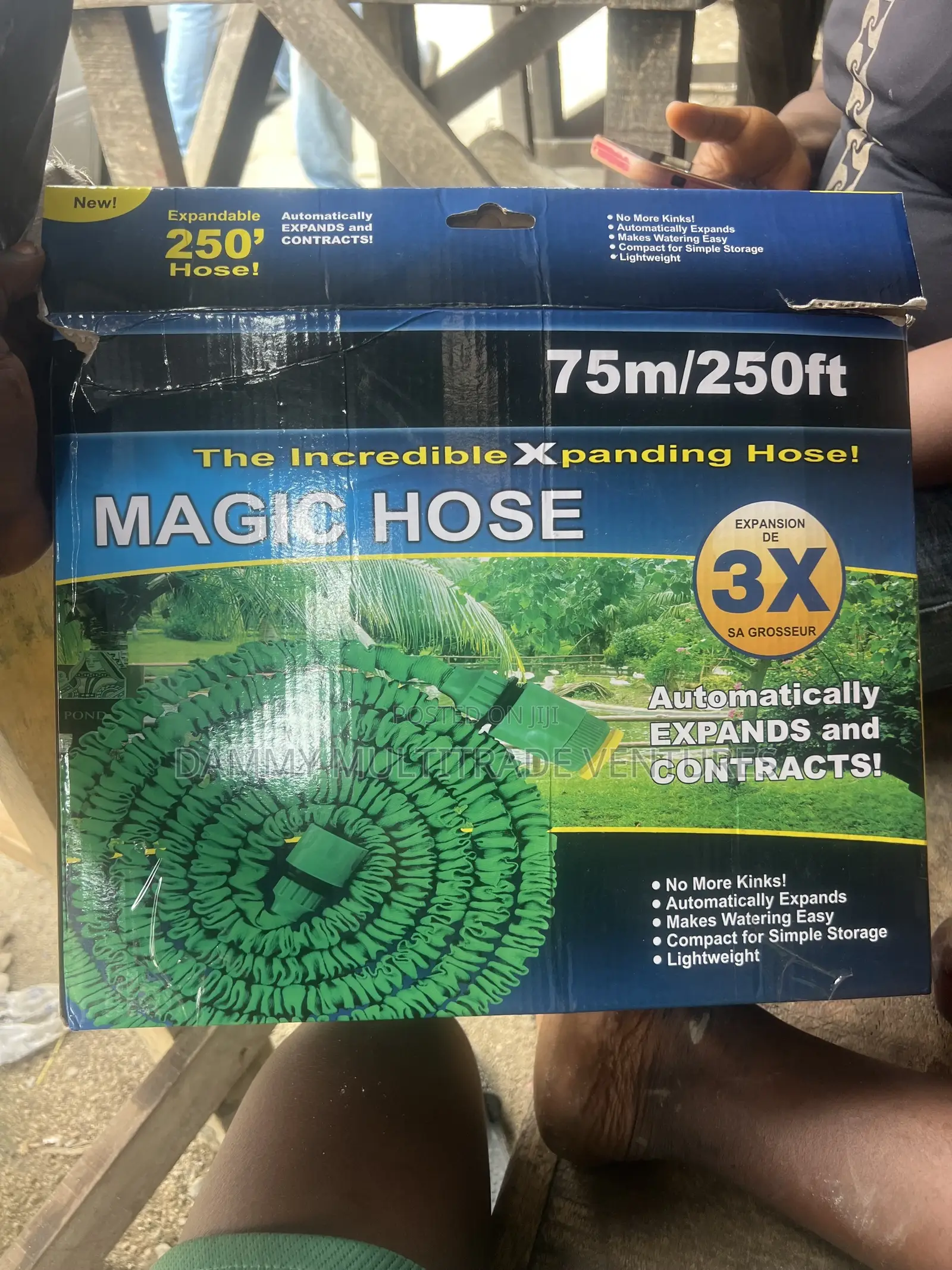 Magic Hose Branded Expandable Garden Hose
