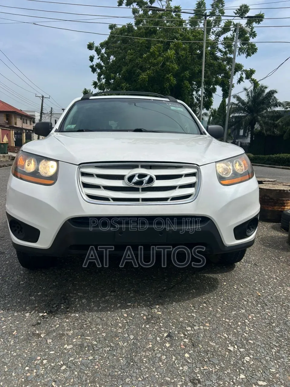 Hyundai Santa Fe Limited 2011 White