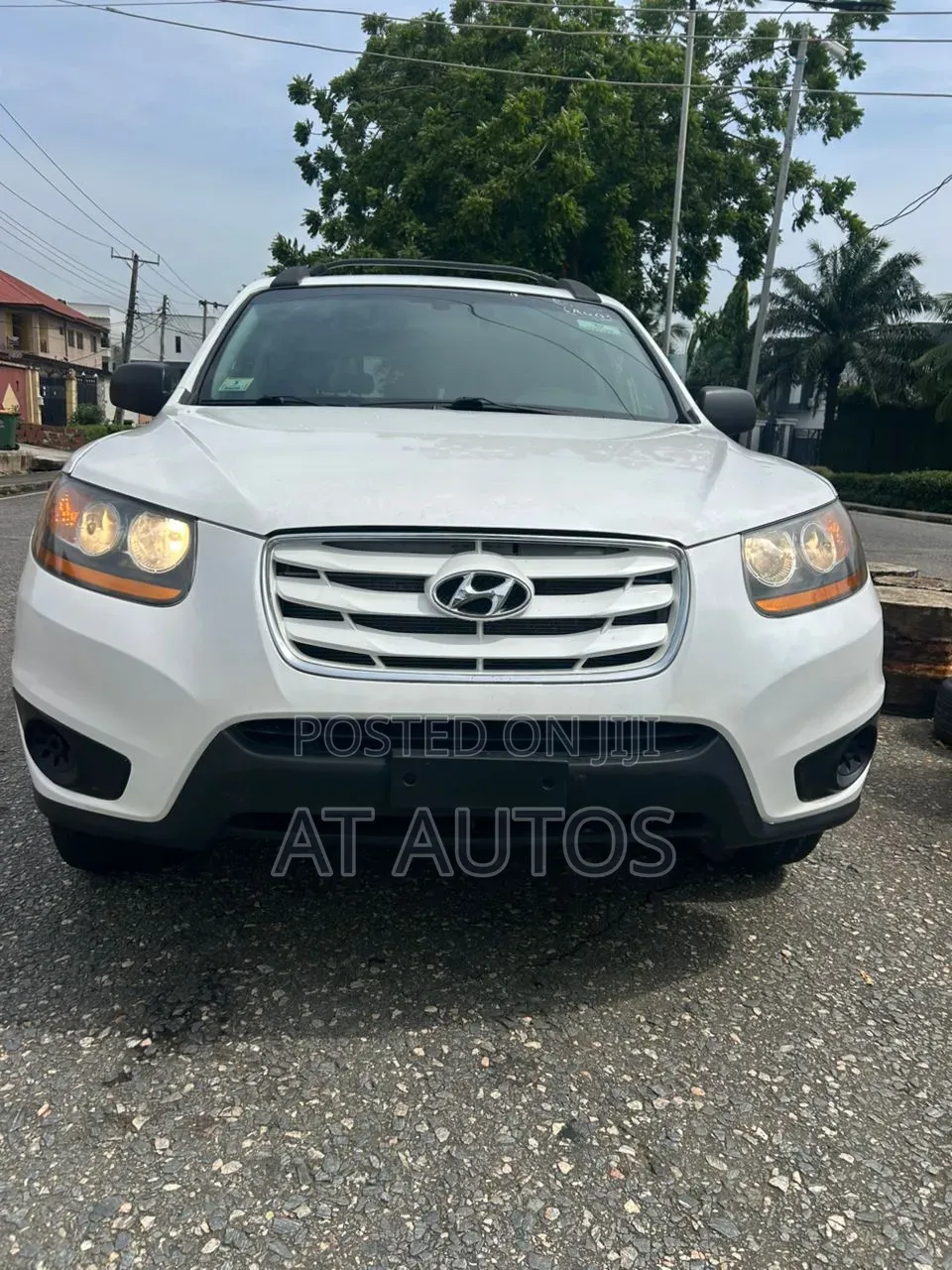 Hyundai Santa Fe Limited 2011 White
