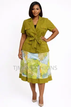 American Casual Skirt and Top (8pcs)