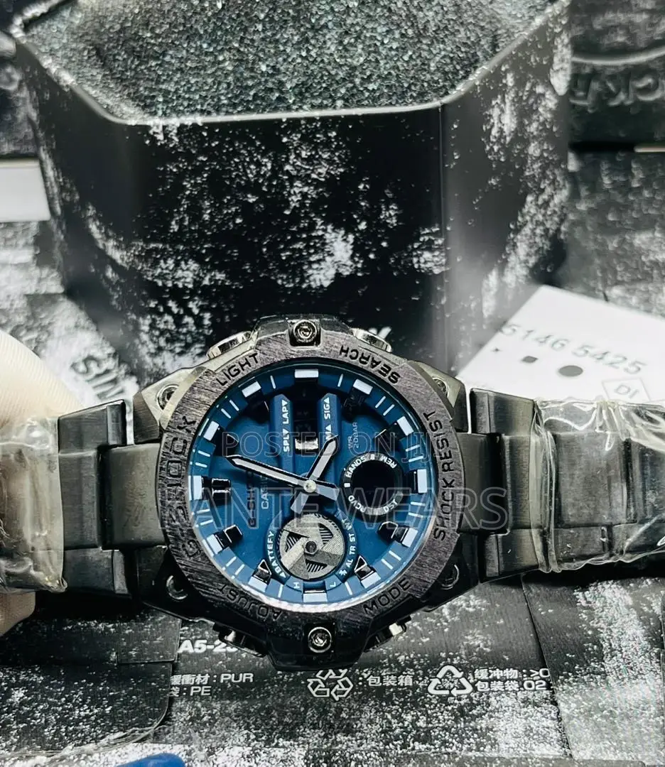*Quality Chain Strap GST-B400 Gshock Wristwatch*