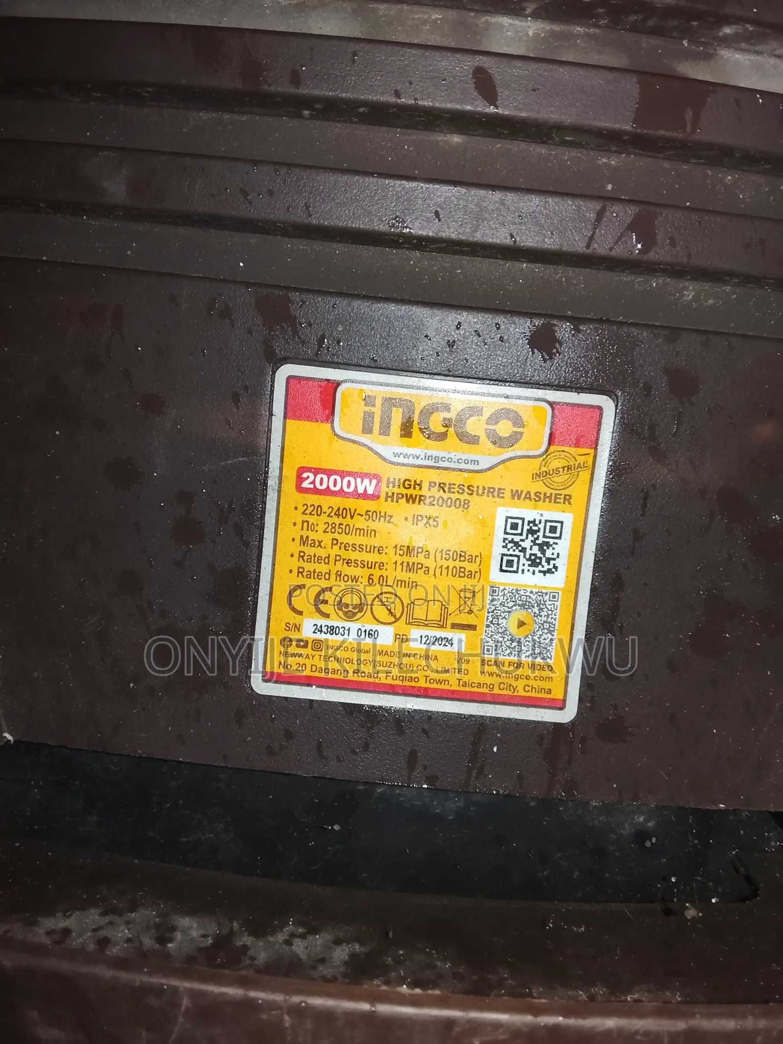 Ingco Electric Pressure Washer