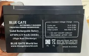 Bluegate 7v/9a Ups Replacement Battery