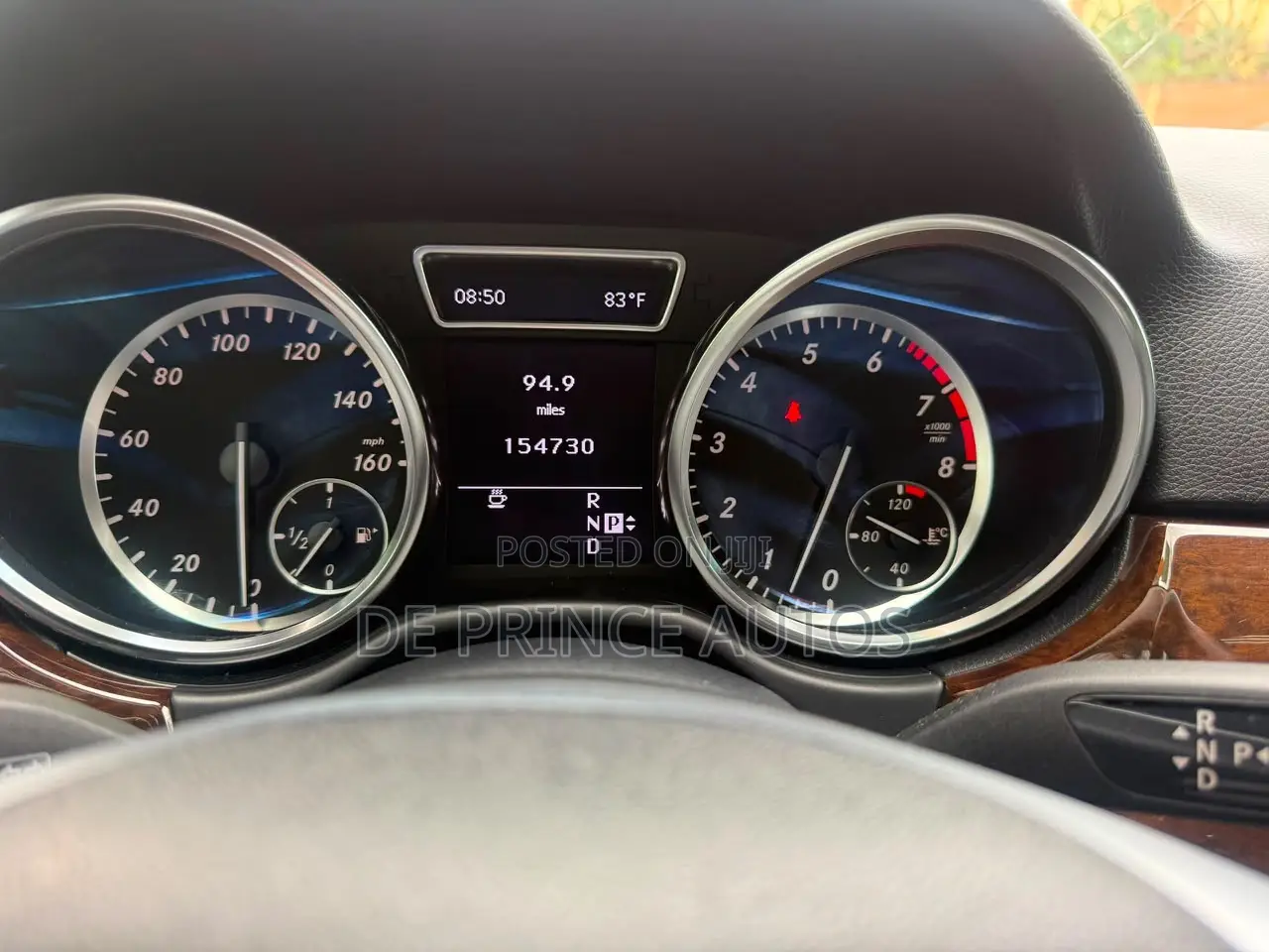 Mercedes-Benz M Class 2012 Gray