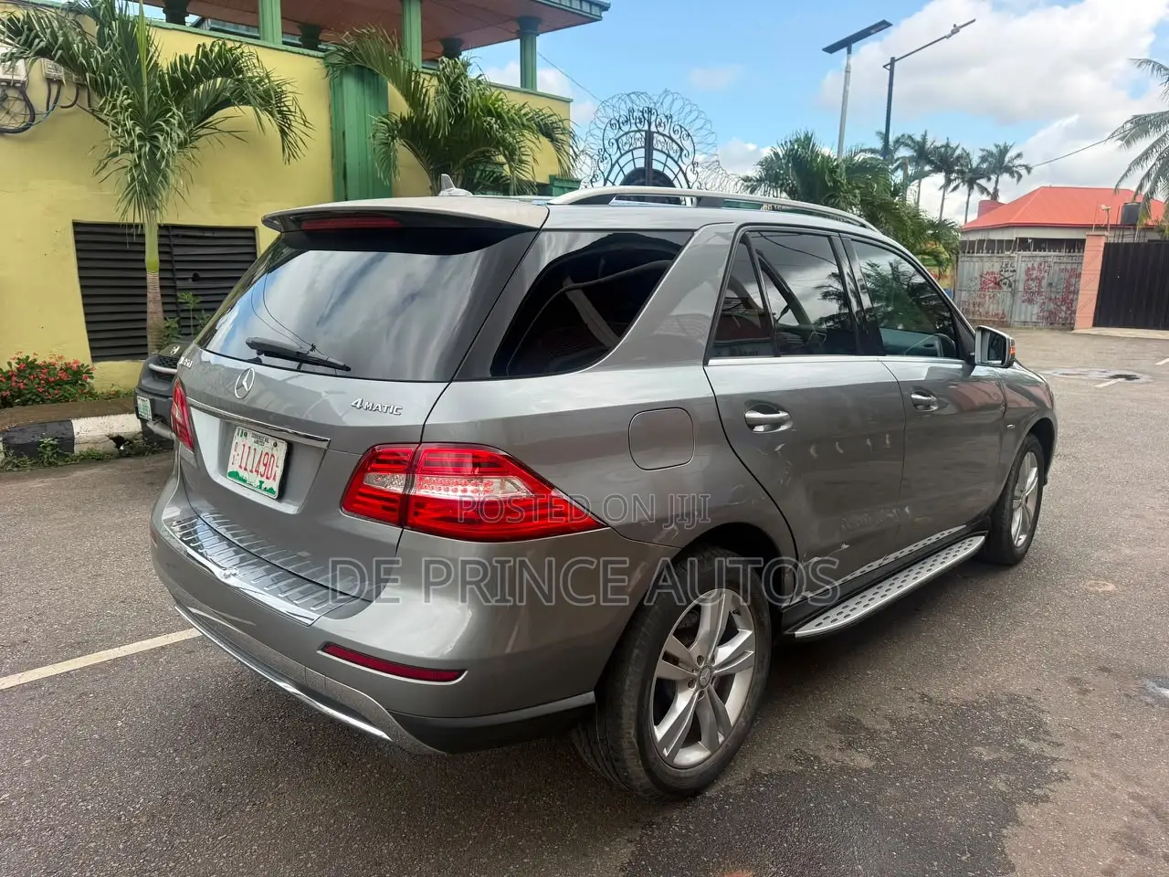 Mercedes-Benz M Class 2012 Gray