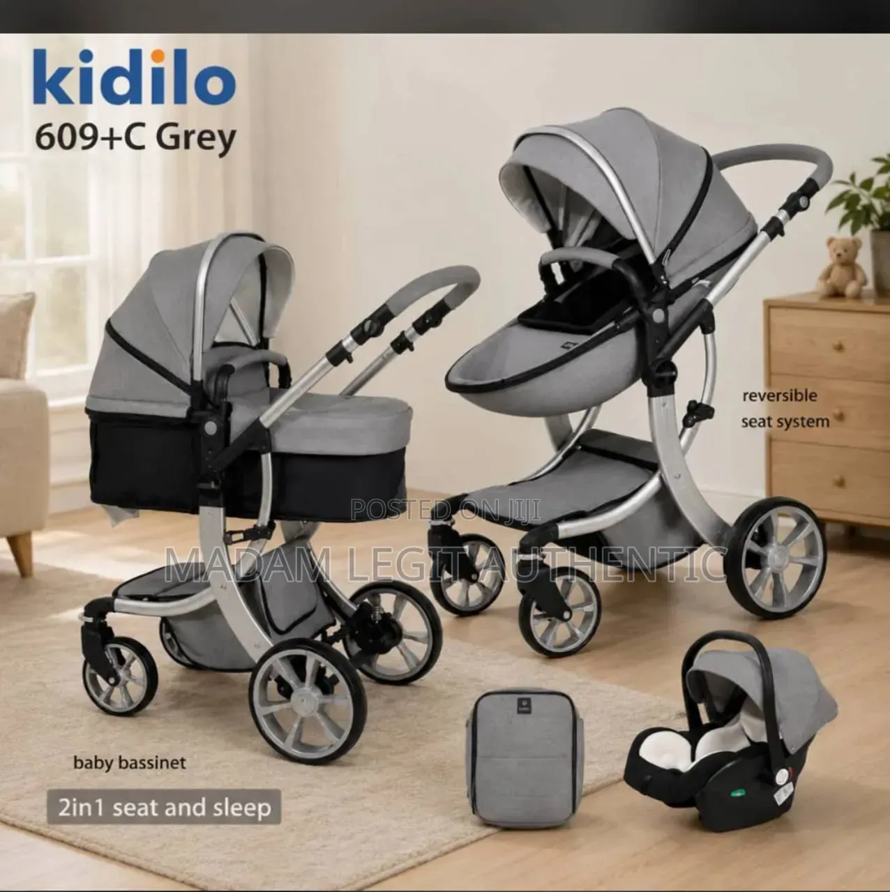 Baby Convertible Stroller and Carseat