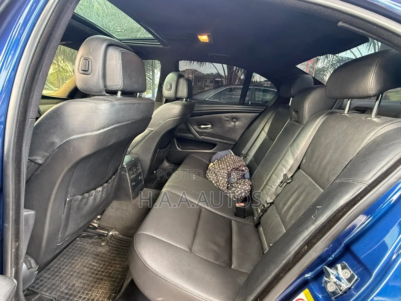 BMW M5 SMG 2008 Blue