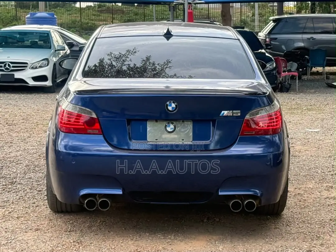 BMW M5 SMG 2008 Blue