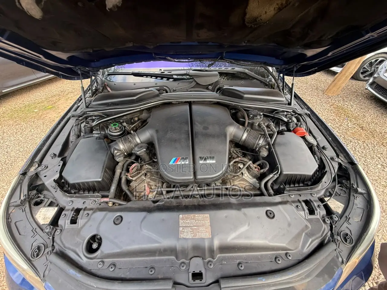 BMW M5 SMG 2008 Blue