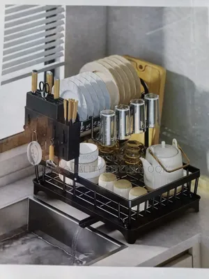 Multifunctional 3 Layers Plate Rack