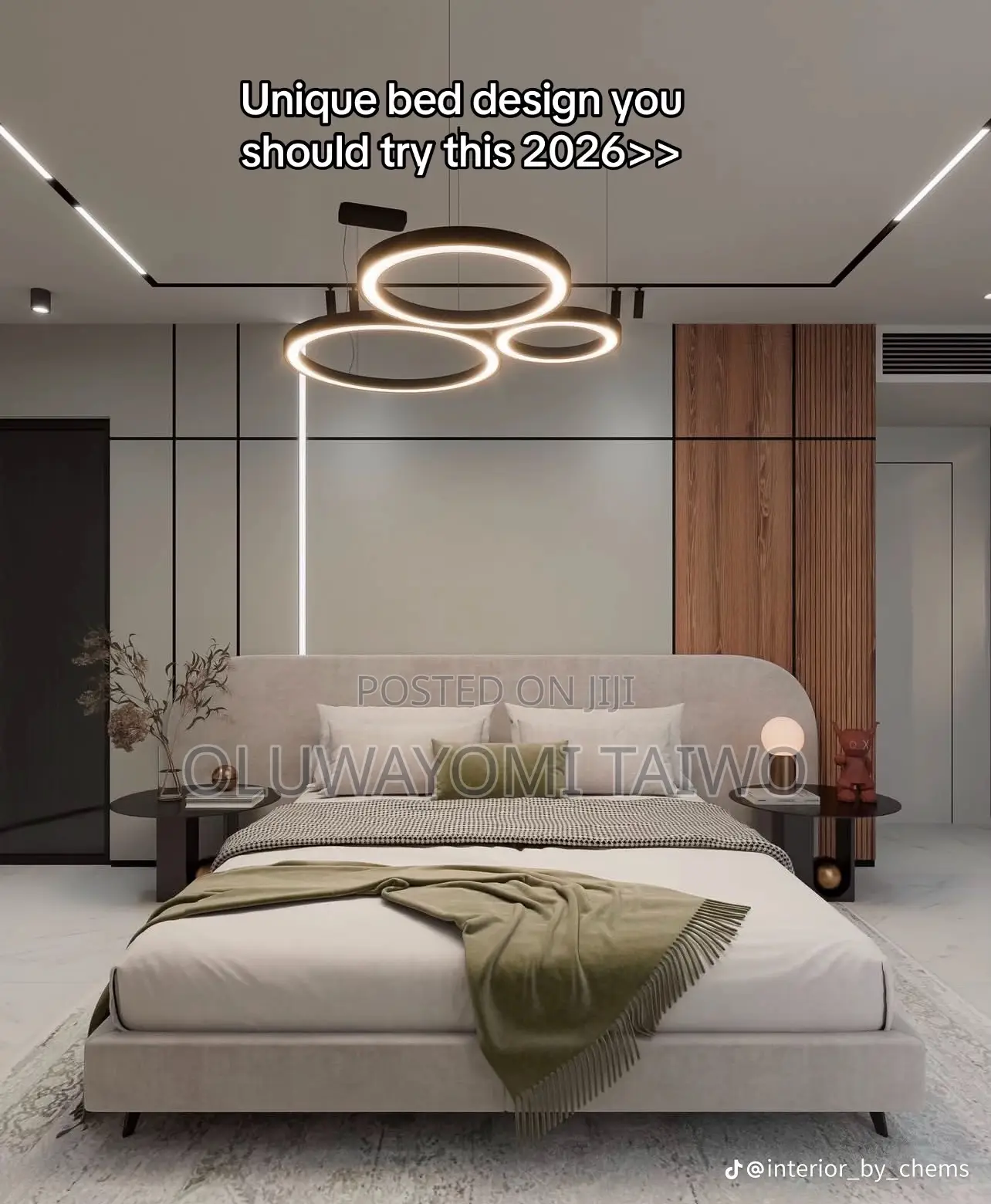 6 by 6 Bed Frame With Wall And