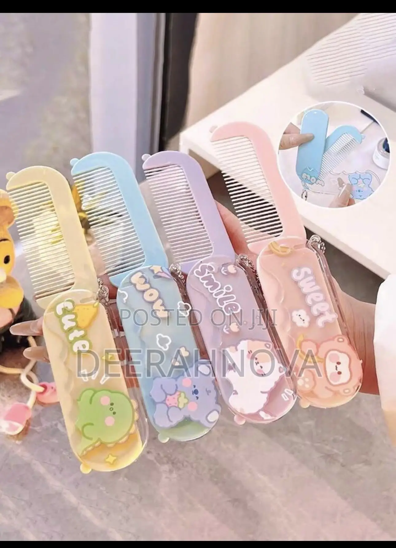 Foldable Travel Comb