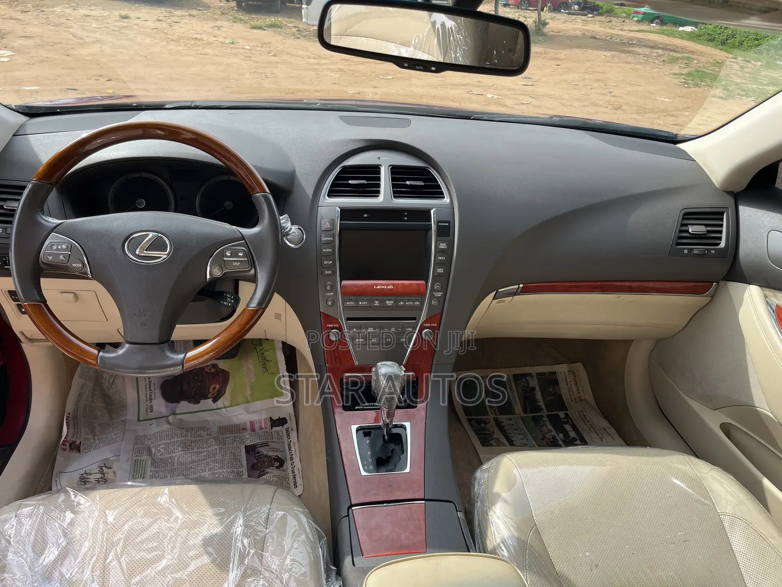 Lexus ES 2012 Red
