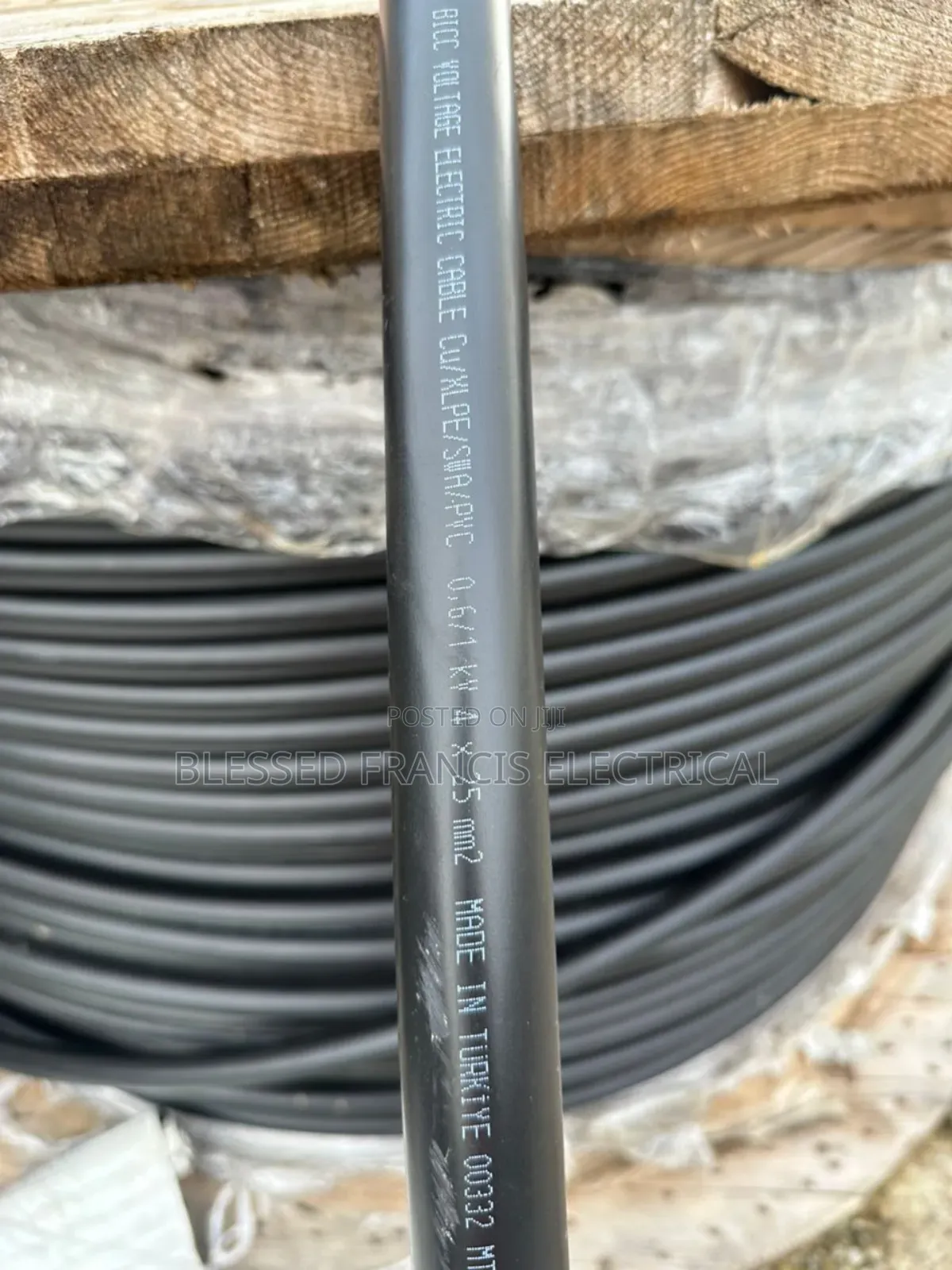 4x25mm Amored Cable Heavy-Duty