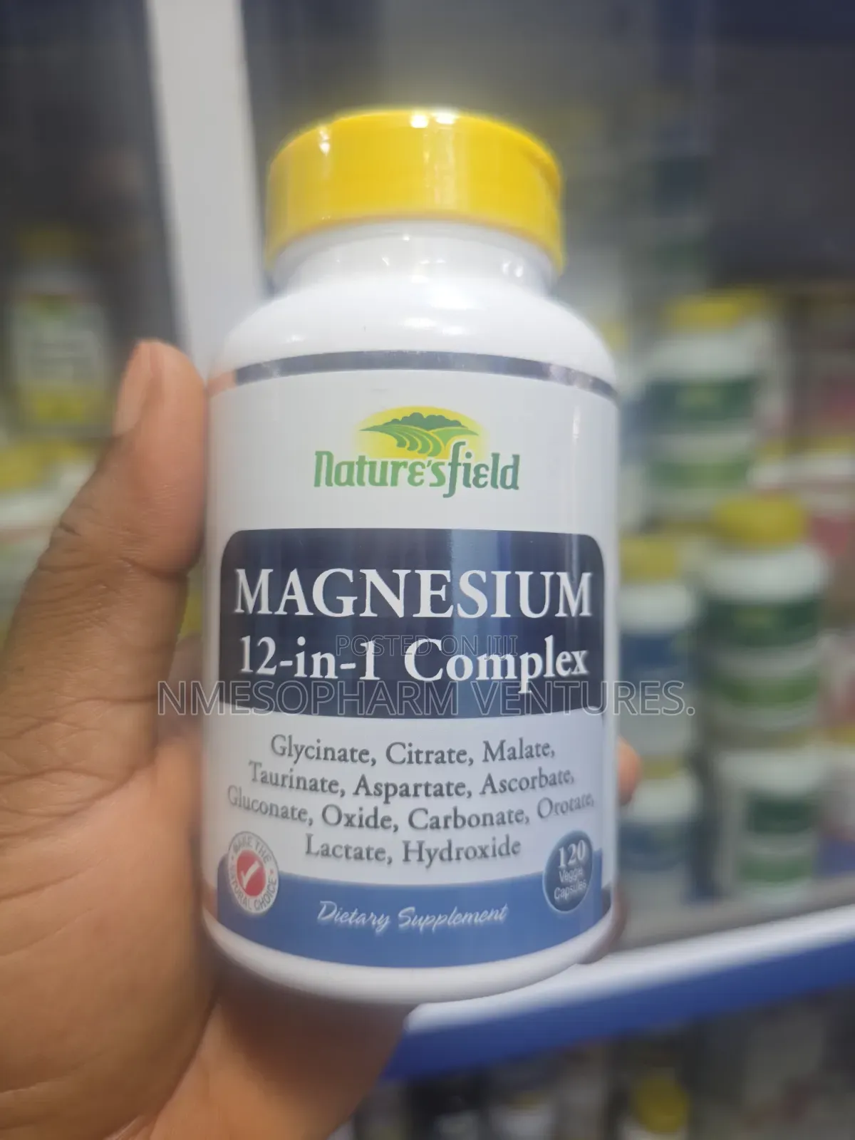 Magnesium 12 in 1 Complex ×120capsules