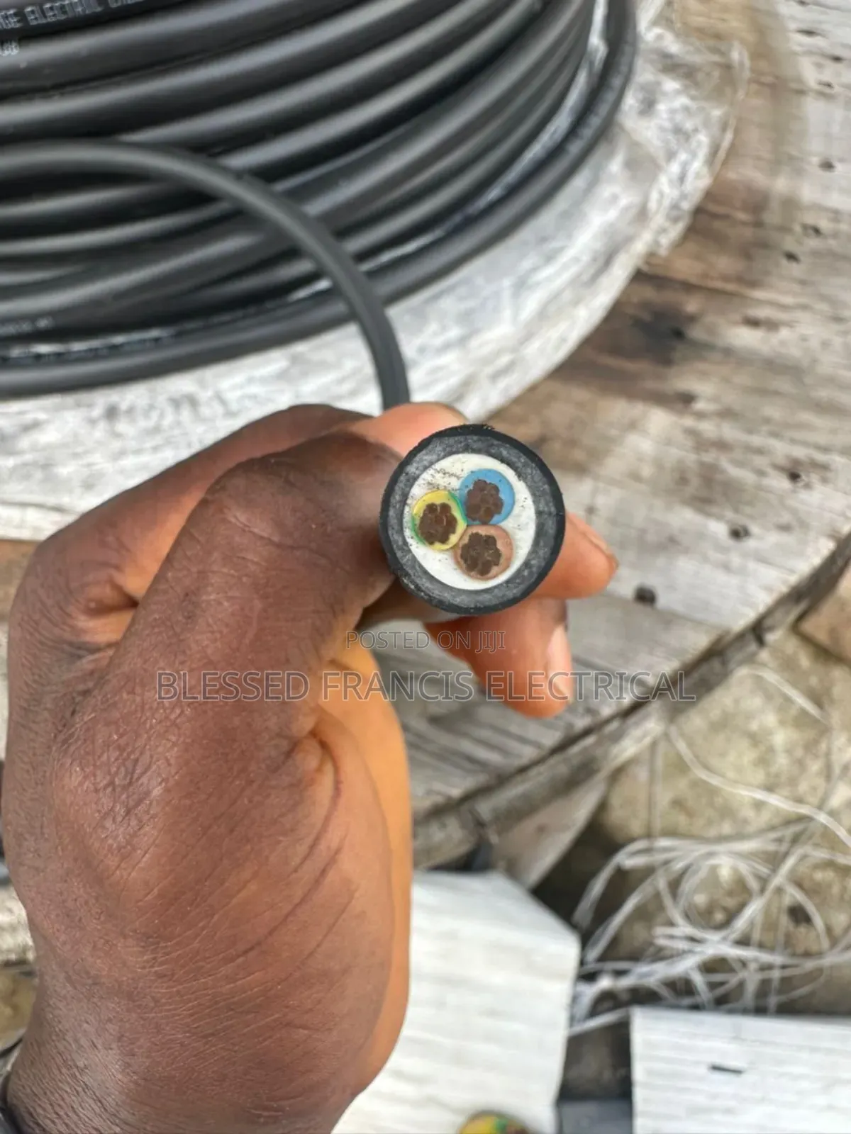 10mmx3core PVC PVC Cable Nonamored