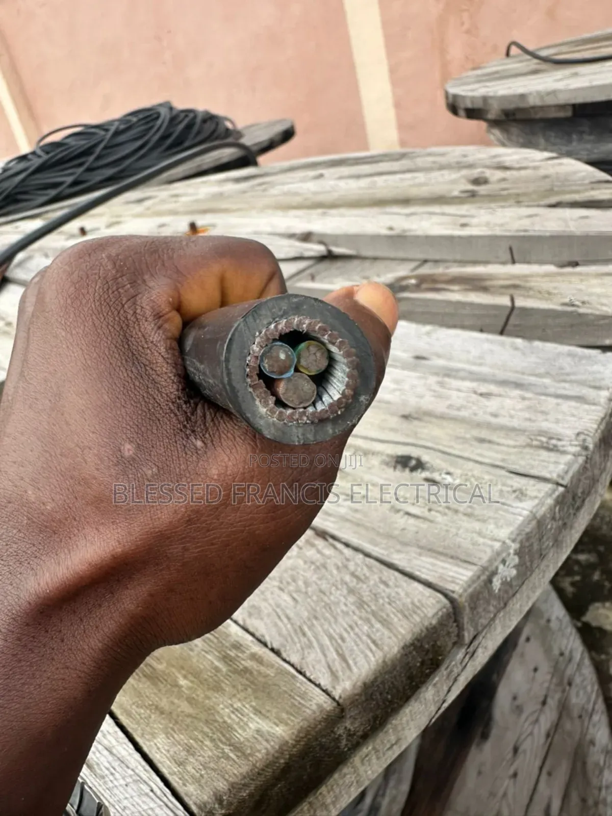 10mmx3core Amored Cable Heavy-Duty