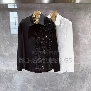 High-End Design Niche Long-Sleeved Shirt Men's