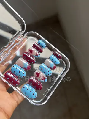 Burgundy Wine Polkadot Set