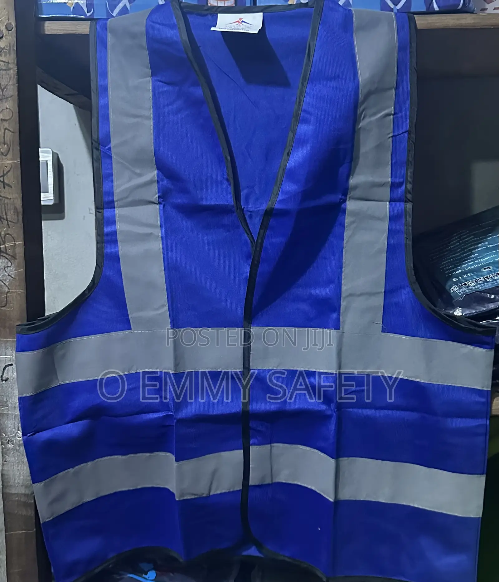 Blue Reflective Jacket