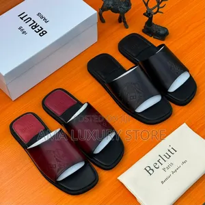Berluti Luxury Designer Men Slippers – Comfortable, Durable Stylish