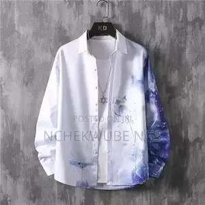 Quality Men's Landscape Printed Shirt