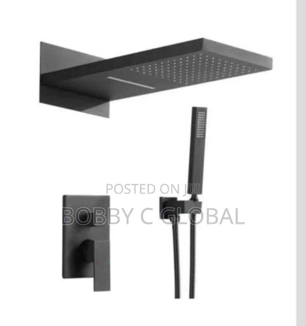 Conduit Shower With Panel
