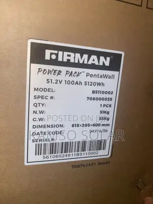 5kwh 48v Firman Lithium Battery