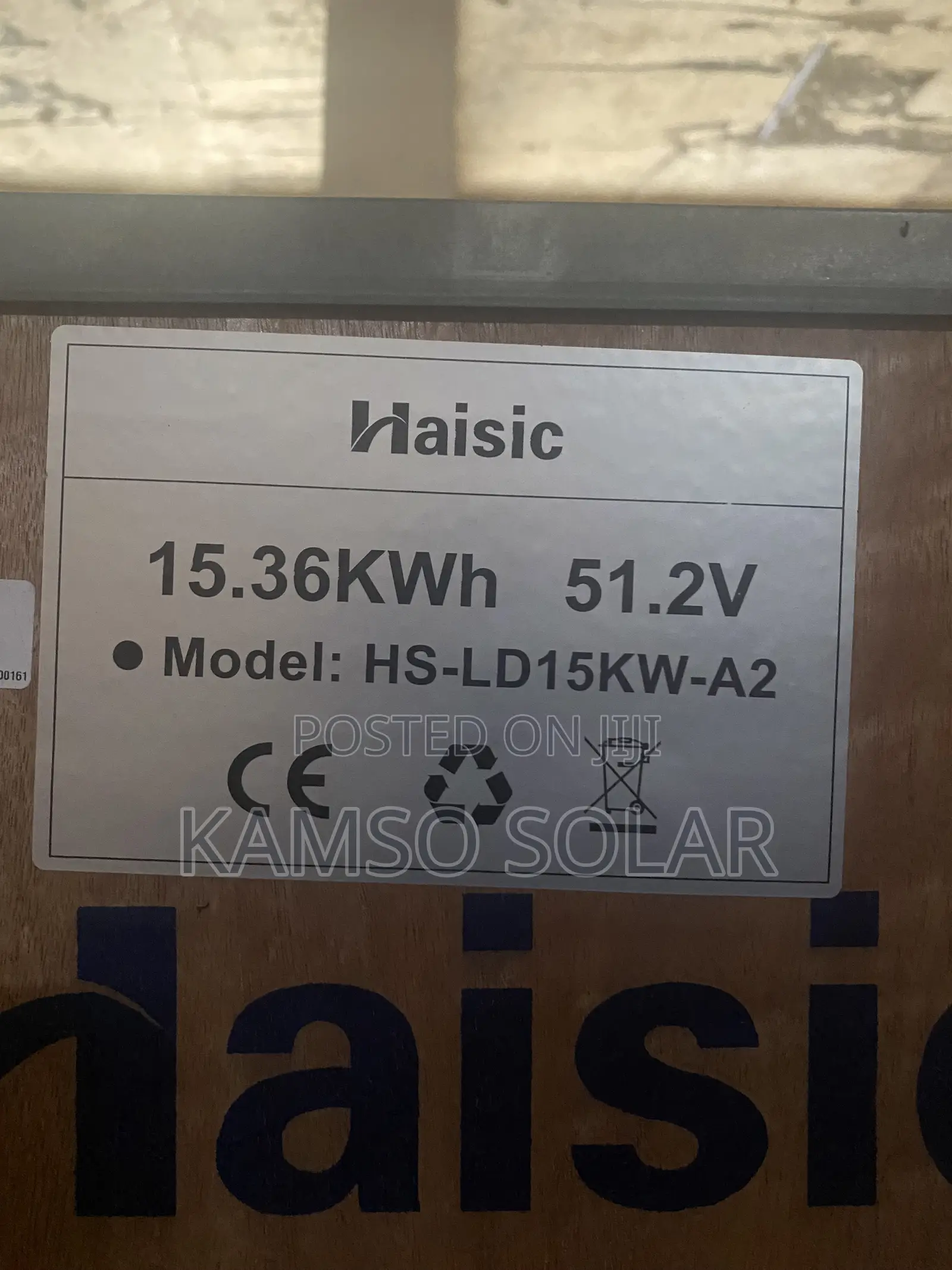 15kwh 48v Haisic Lithium Battery