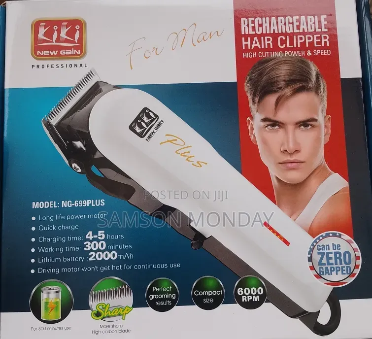 Professional Hair Rechargeable Clipper