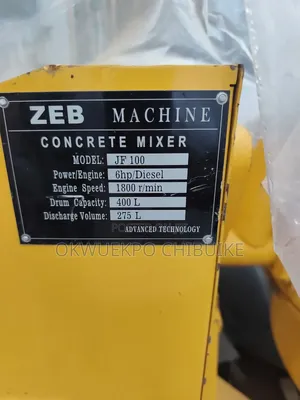 Concrete Mixer 400liters