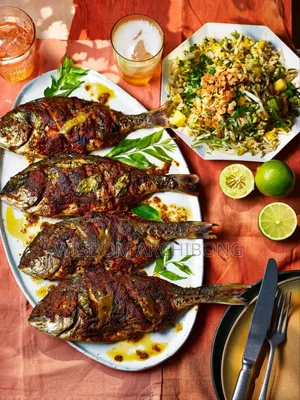 Grill Barbecue Fish