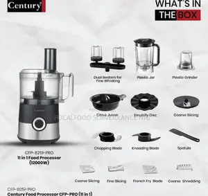 Century 11 In1 Professional Food Processor