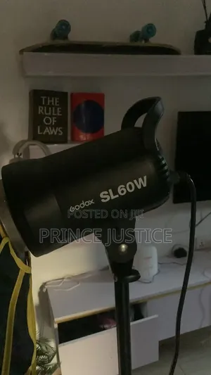 Godox Sl60w Led Studio Light With Softbox, Stand and Charger