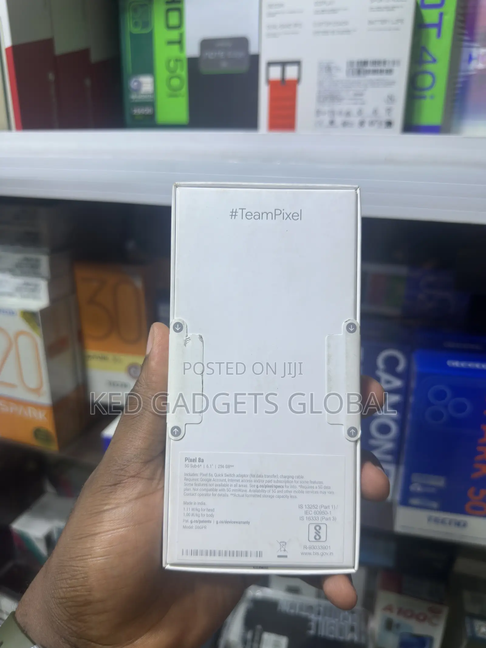 New Google Pixel 8a 256 GB Black